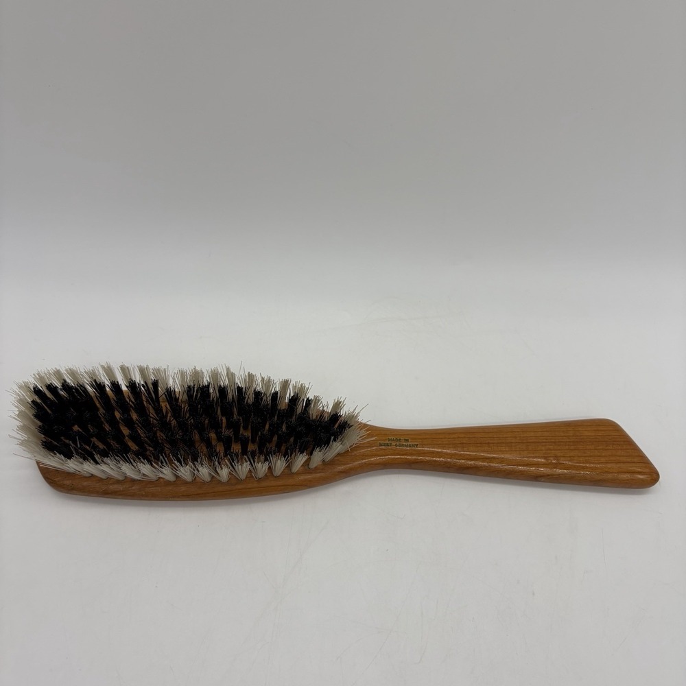 Vintage West Germany Wooden Handle Nylon Bristle Clothes Brush MCM Upholstery